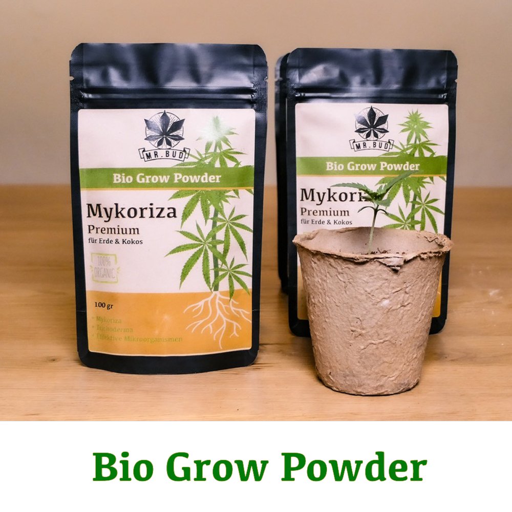 Bio Grow Powder - Mykohriza Premium für Erde und KokosMr. Bud Store