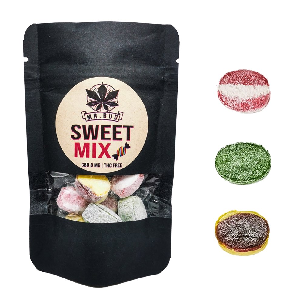 CBD Bonbons - Sweet Mix 8mg CBD - veganMr. Bud Store