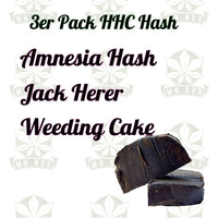 Thumbnail for HHC Hash 3er Pack - 3gr. | 50 % HHCMr. Bud Store